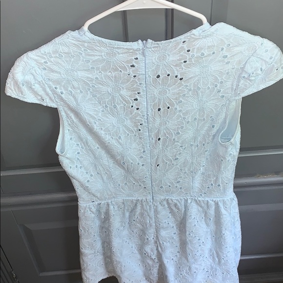 Tobi baby blue romper - Picture 3 of 4